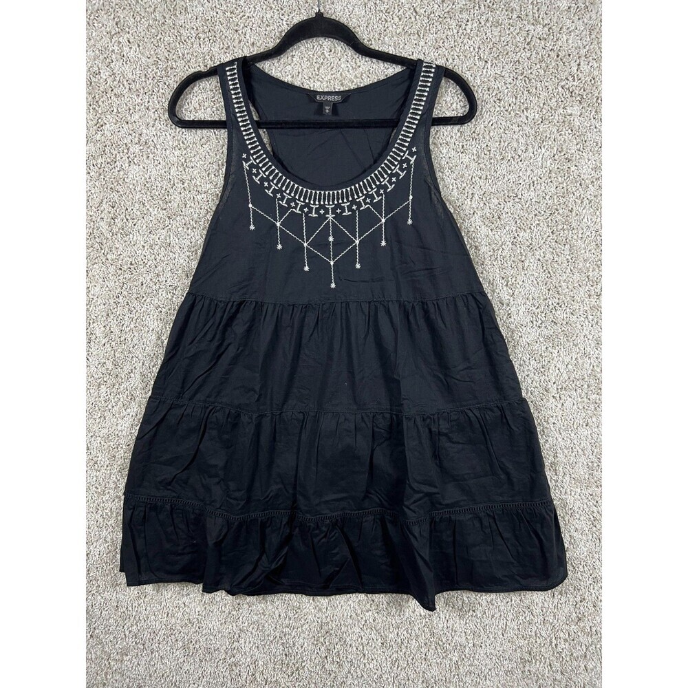 Express Black Smock Dress Women’s Size M